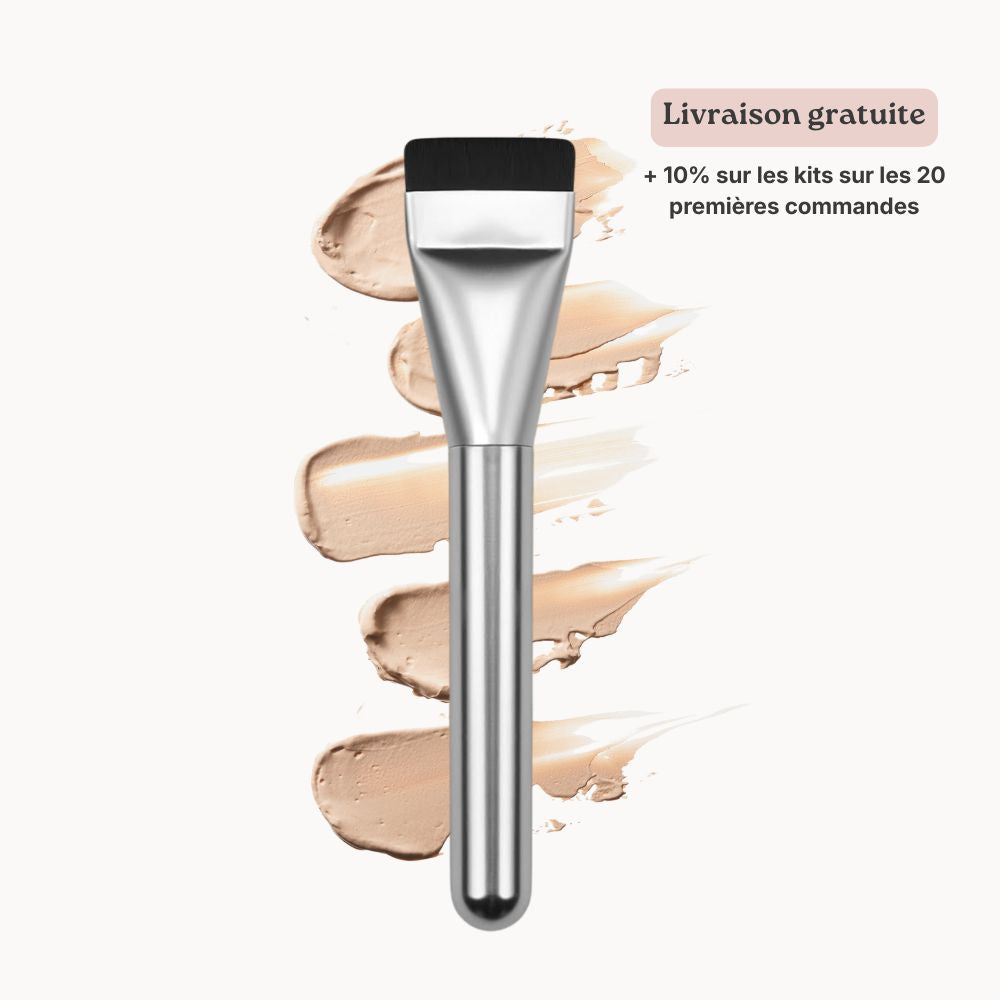 Pinceau spatule pour le teint